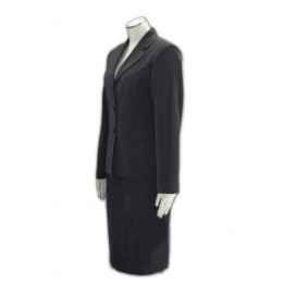 BS227 custom made suit dress in HK online order suits ladies' suits office supplier hk company  BS227 custom made suit dress in HK online order suits ladies' suits office supplier hk company